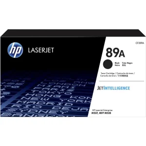 HP 89A Black Toner Cartridge 5,000 Pages Original CF289A Single-pack