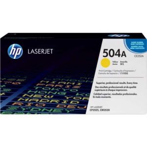 Hpce252a_hp 504a Laserjet Toner Cartridge – Yellow