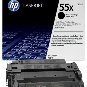 Hpce255x_hp 55x Laserjet Toner Cart – Black