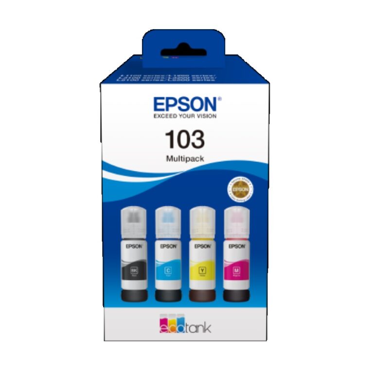 T103 Epson Ink 4-colour Multipack